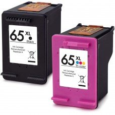COMBO HP65XL RECYCLED INKJET CARTRIDGE BLACK AND COLOR