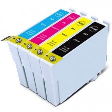 ENSEMBLE COMBO DE CARTOUCHE JET D'ENCRE EPSON T069 BK/C/M/Y XL COMPATIBLE NOIR/CYAN/MAGENTA/JAUNE