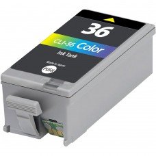 CARTOUCHE JET D'ENCRE CANON CLI-36C COMPATIBLE COULEUR